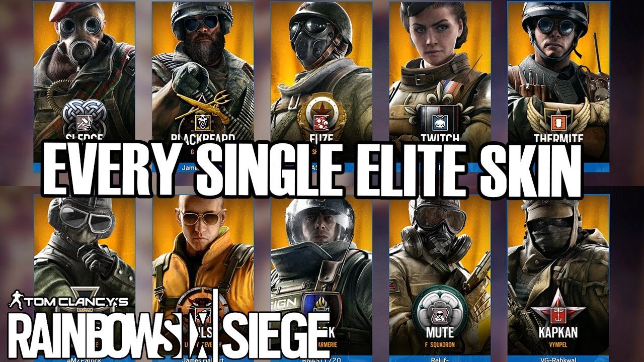 Elite Skin Squad: Wallet Warriors - Rainbow Six Siege
