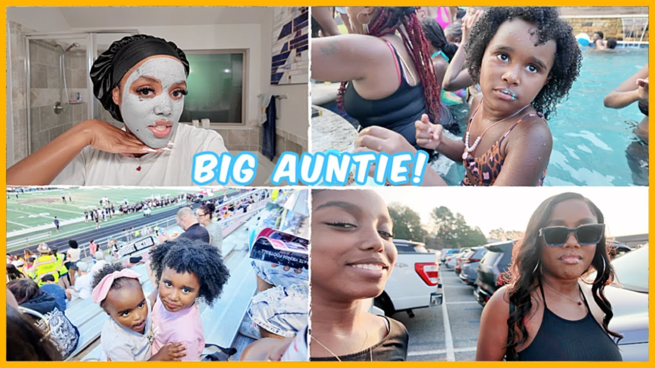 SINGLE MOM VLOG: MY NIECE'S 7TH BIRTHDAY, HIGH SCHOOL CHEER GAME, LIFE UPDATE & MORE | Ellarie