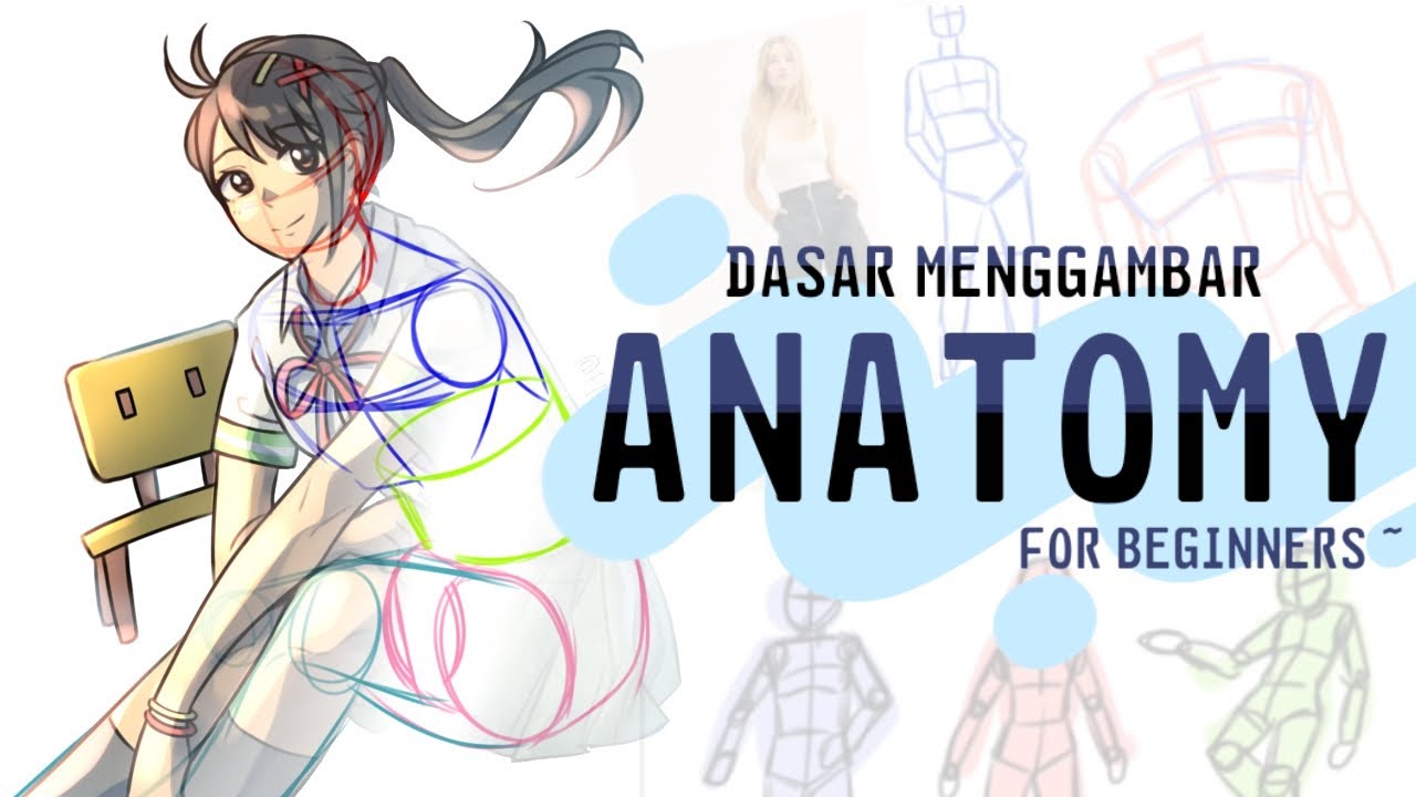 CARA MENGGAMBAR ANATOMY~ | • IBIS PAINT TUTORIAL • | 💙