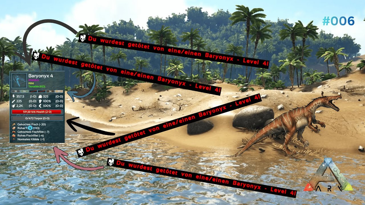 Pures Chaos & voll auf die Fresse kriegen🥊😵‍💫 | Ark: Survival Evolved
