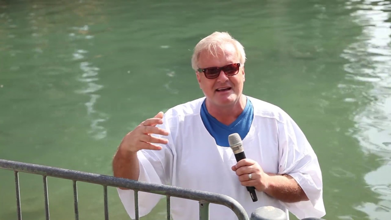Jesus in 3: Peter Youngren in the Jordan River