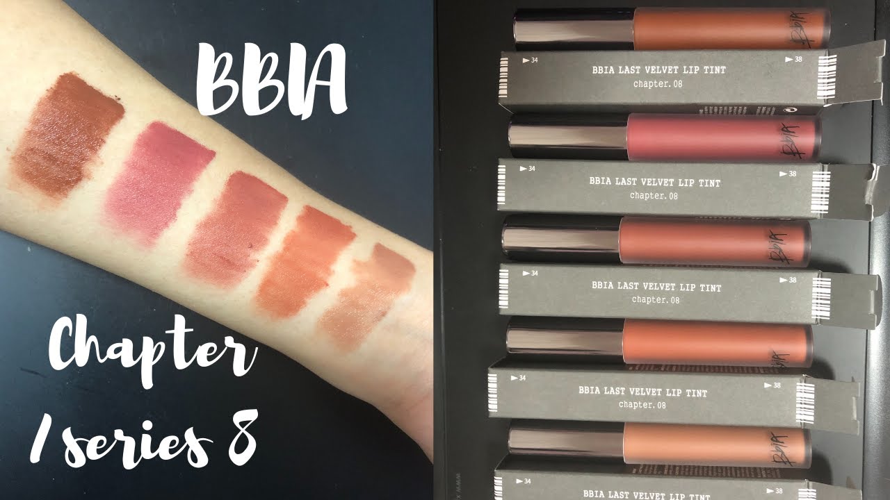 Bbia Last velvet lip tint Chapter 08