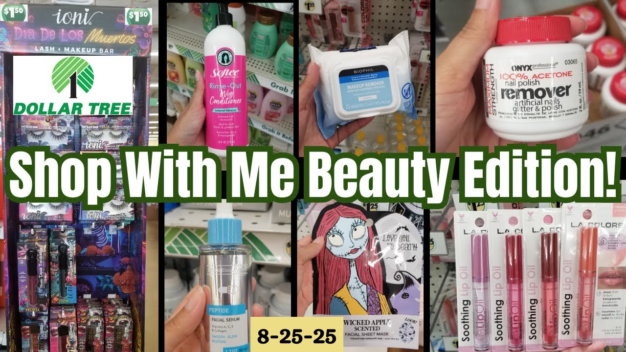 NEW BEAUTY FINDS at DOLLAR TREE!! Restocked Items! | BEAUTY EDITION WALKTHROUGH | Makeupmommas