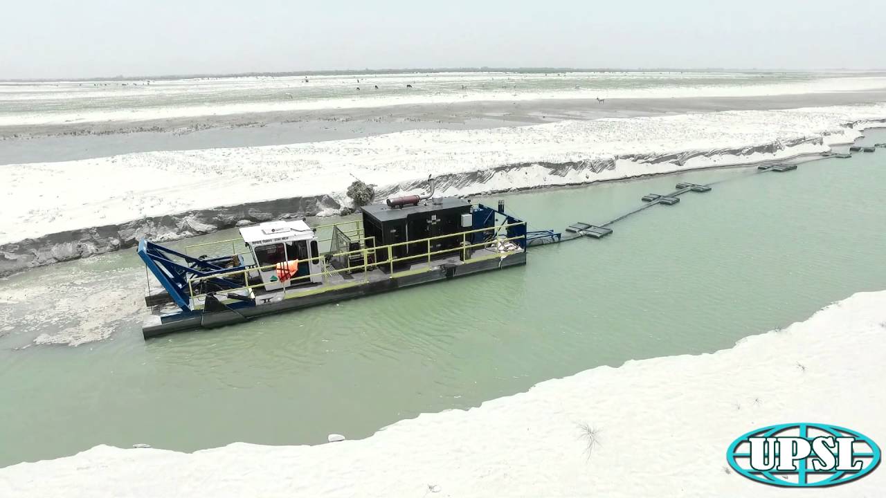 Flood Prevention in India with an IMS Model 7012 HP Versi-Dredge