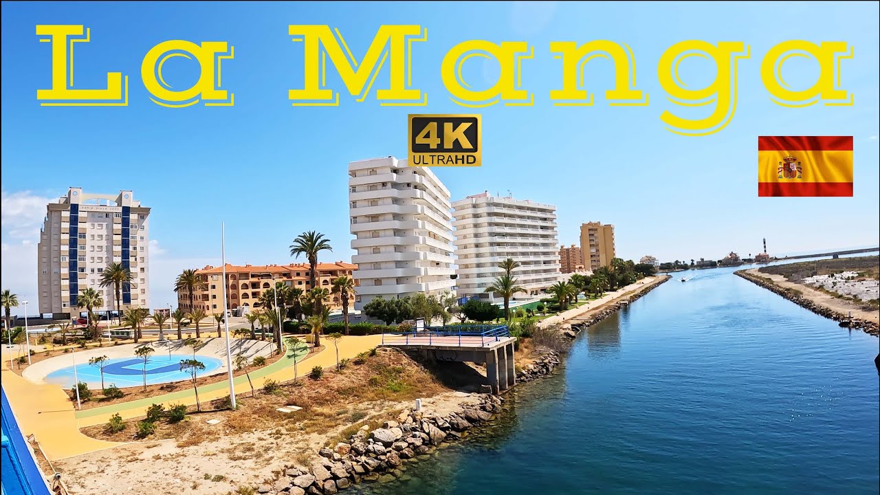 LA MANGA ON THE MAR MENOR, MURCIA ⎮ FRIDAY MORNING WALKING TOUR, VARIOUS LOCATION [4K] 🇪🇸