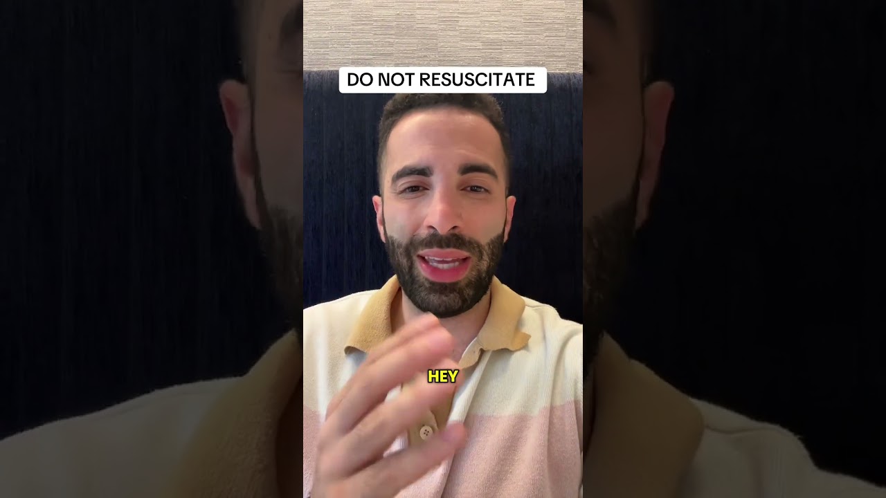 What does do not resuscitate or DNR mean?  #doctor #health #medicalstudent #cancer #dnr