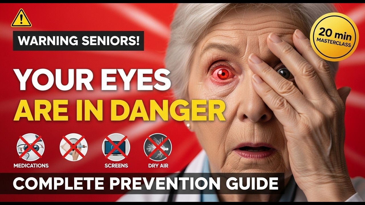 Eye Doctor Explains: Dry Eyes After 60? How to Protect Your Vision Naturally