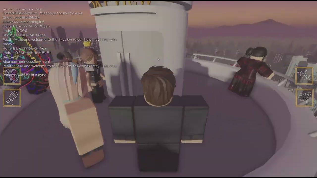 My old video of the Skyview Tower. With my friend.