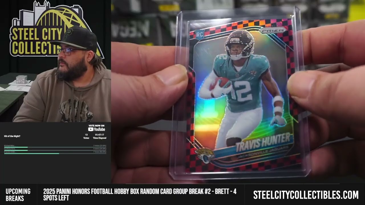 2025 Panini Prizm Football Hobby Mega 20-Box Case PYT Group Break #3 - Brett
