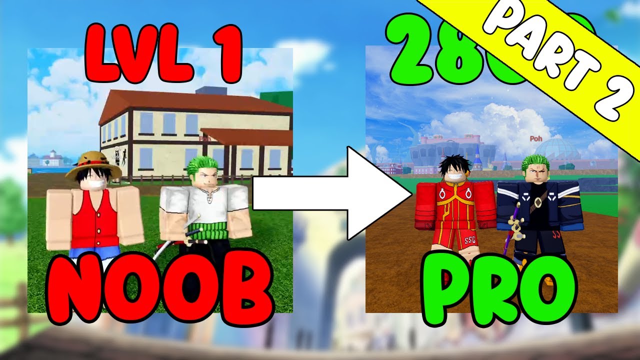 BLOX FRUITS LUFFY AND ZORO NOOB TO PRO PART 2. (second sea) 