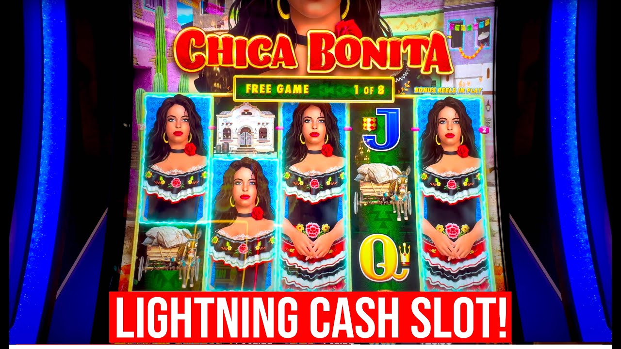 FUN TIMES PLAYING LIGHTNING DOLLAR CASH SLOT! CHICA BONITA!
