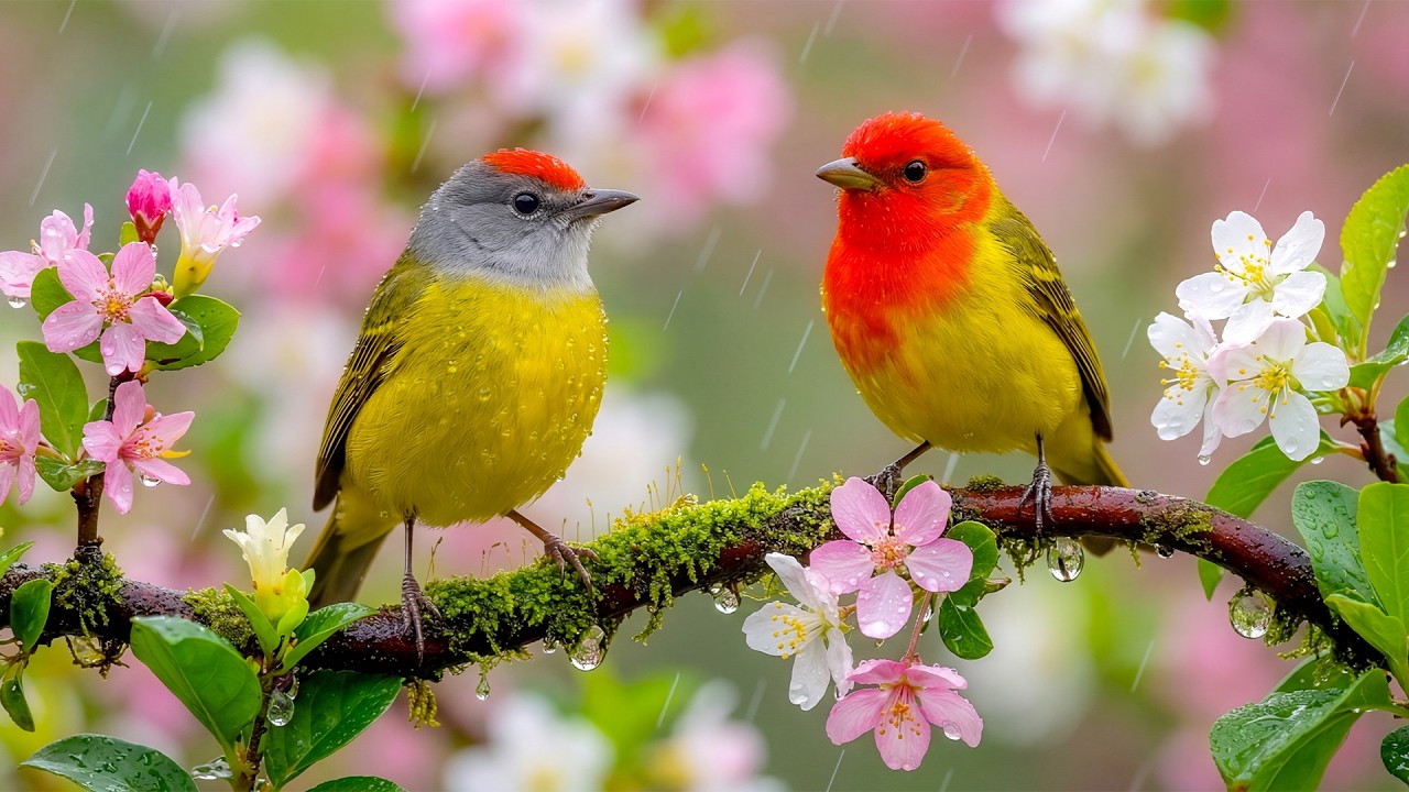 Gentle Piano with Spring Birdsong 🌿 Soothing Music for Inner Healing and Peaceful Mind