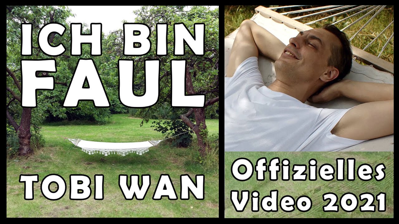 Tobi Wan - Ich bin faul (Offizielles Video) prod. by Tobi Wan (Trap-Reggae)