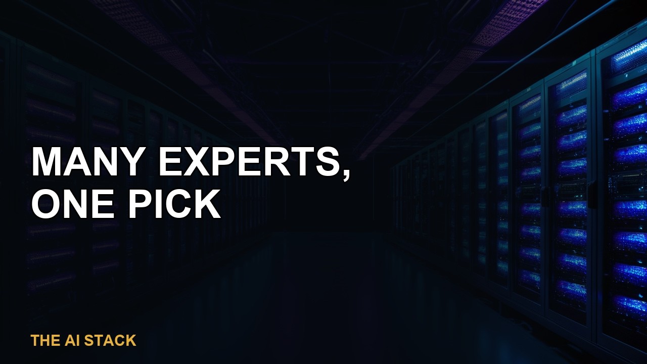 What Is Mixture of Experts? How Sparse Models Really Work &mdash; [AI Stack 34]
