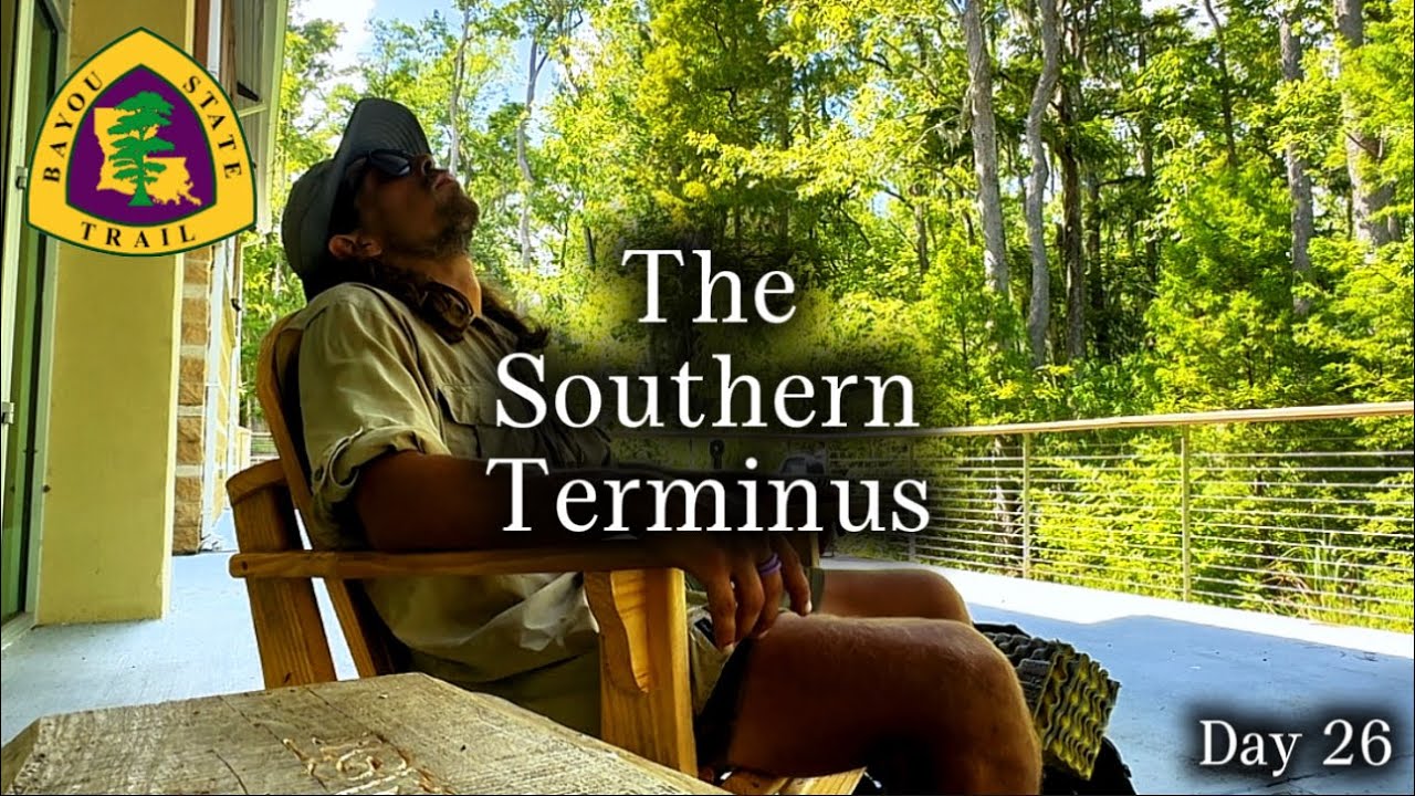 Day 26 on The Bayou State Trail | Morgan City | Southern Terminus