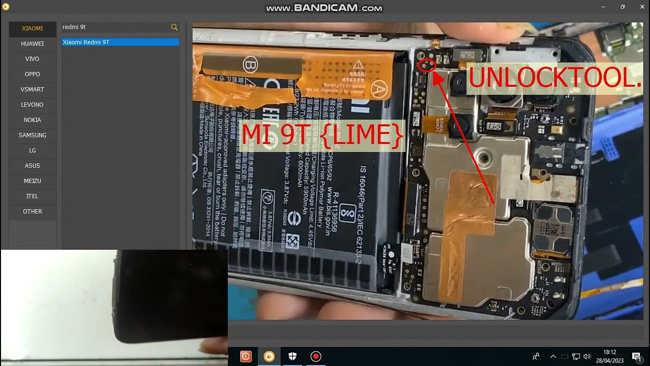bypass micloud redmi 9t via unlocktools