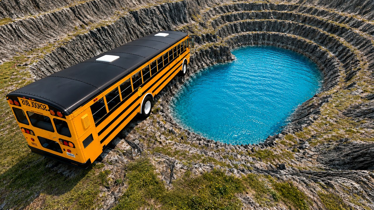 INSANE School Bus Jumps & Crashes! #6 | BeamNG.drive