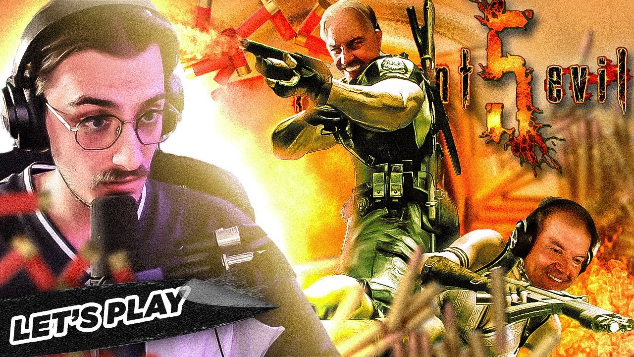 COURS SHEVA 🏃🏻‍♀️ | Resident Evil 5 ft. Jean  #1