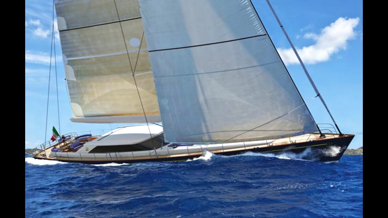 Inside The Luxurious Italian 129Ft. PERINI Sailing Yacht!