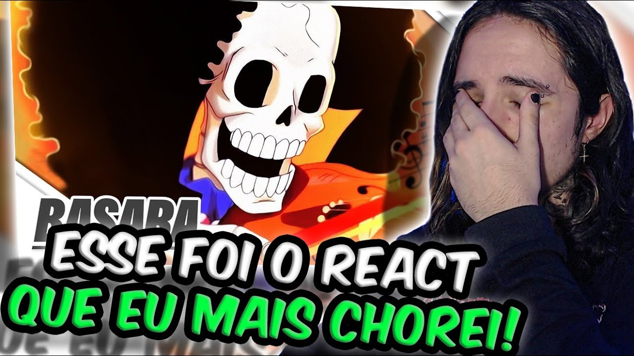 (CHOREI DMS!!) REAGINDO ao Canção Solo | Brook (One Piece) | Basara // REACT \\ NaiReact