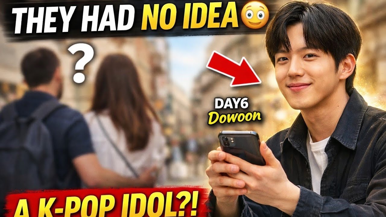 Эта пара даже не догадывалась, что их сфотографировал K-pop айдол 