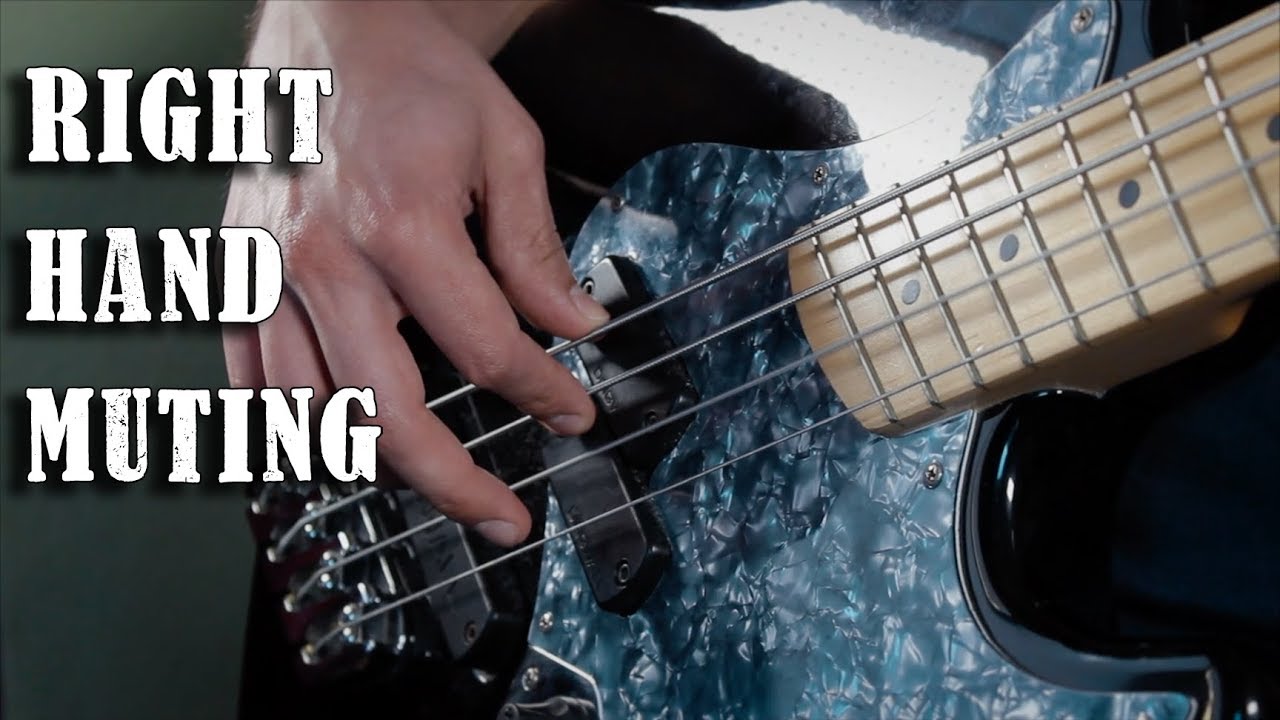 Right Hand Muting for Bass - [Lesson]