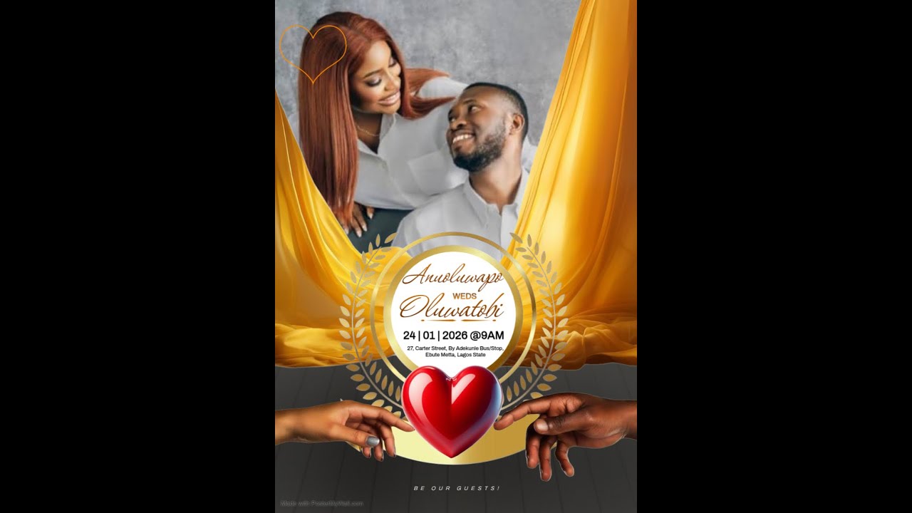 HOLY MATRIMONY SERVICE - ANUOLUWAPO OREKOYA & OLUWATOBI FATUKASI || 24TH JANUARY, 2026