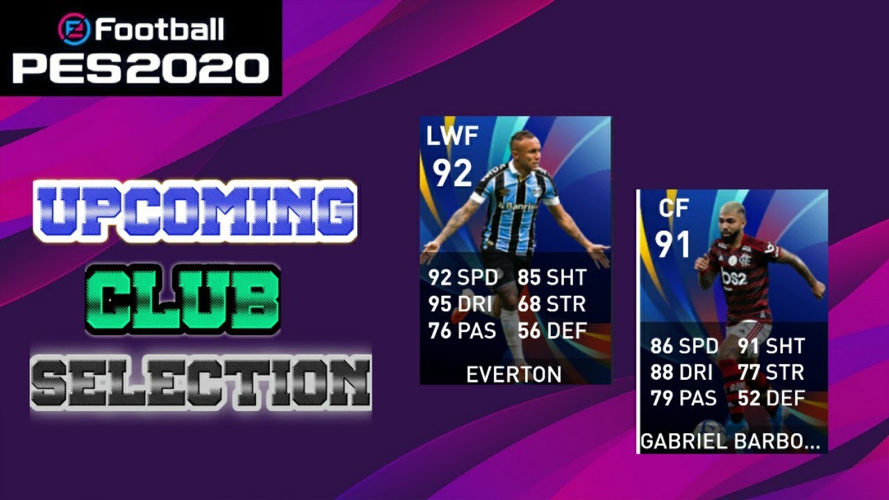Upcoming club selection of Pes20 Mobile &bull;Coming soon &bull; official by Konami site 🔥