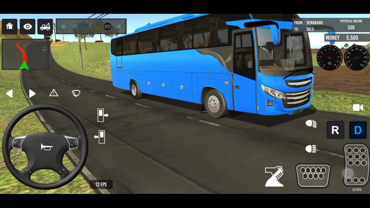 2024 Indonesia Bus Simulator || Episode - 1 ||Bus Driving Android Gameplay