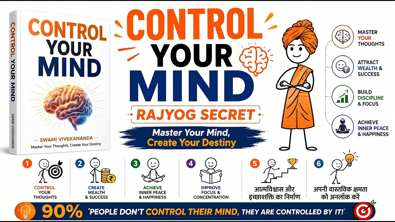 Swami Vivekananda’s Rajyog | 6 Habits That Will Change Your Mind & Life I 90% Youth ये गलती करते हैं