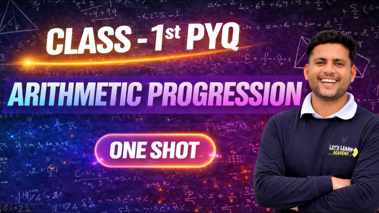 CLASS 10 MATHS | ALGEBRA – ARITHMETIC PROGRESSION (AP) | FULL FINAL REVISION CLASS CLASS 1