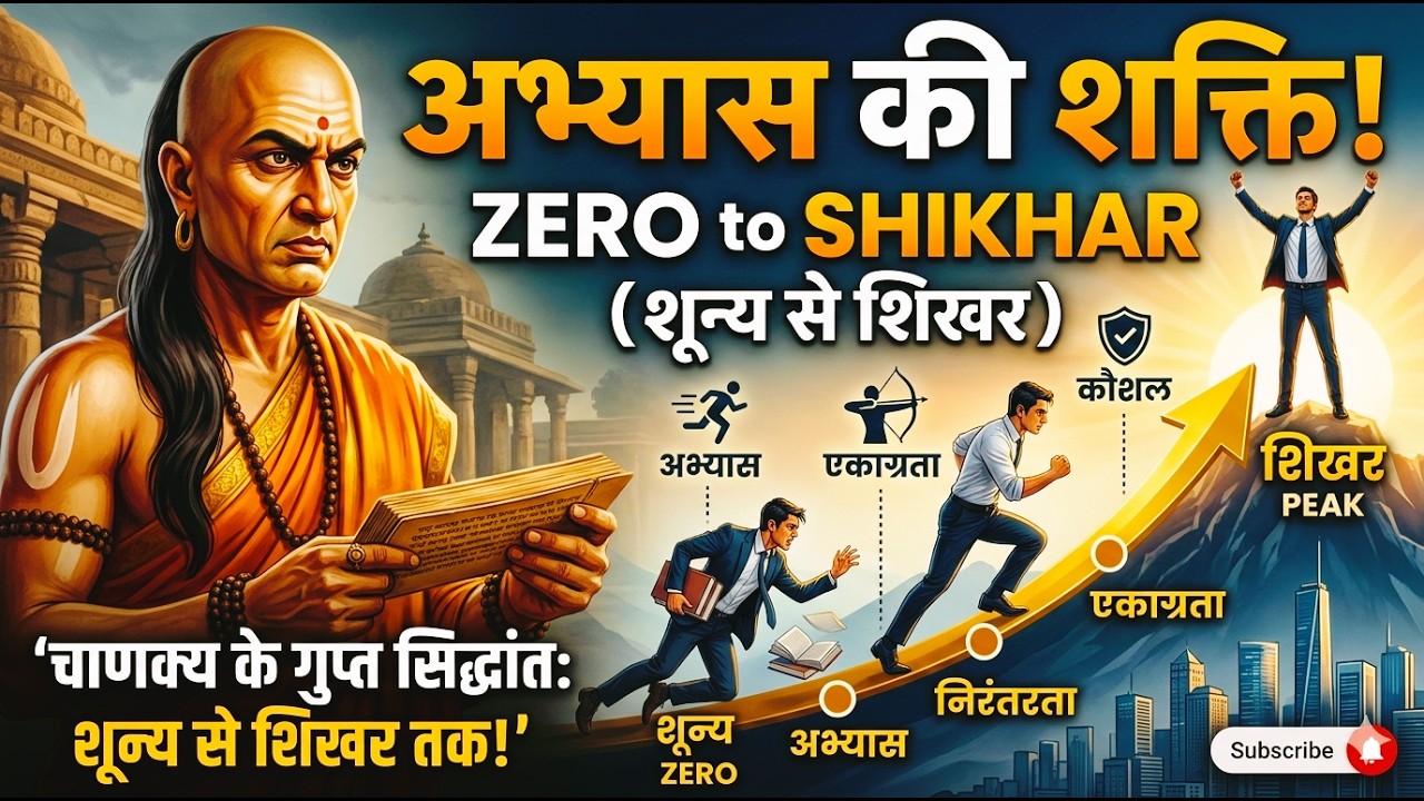 शून्य से शिखर तकः चाणक्य के 21 गुप्त सिद्धांत ? चाणक्य के वे नियम जो आपको 'Master' बना देंगे !