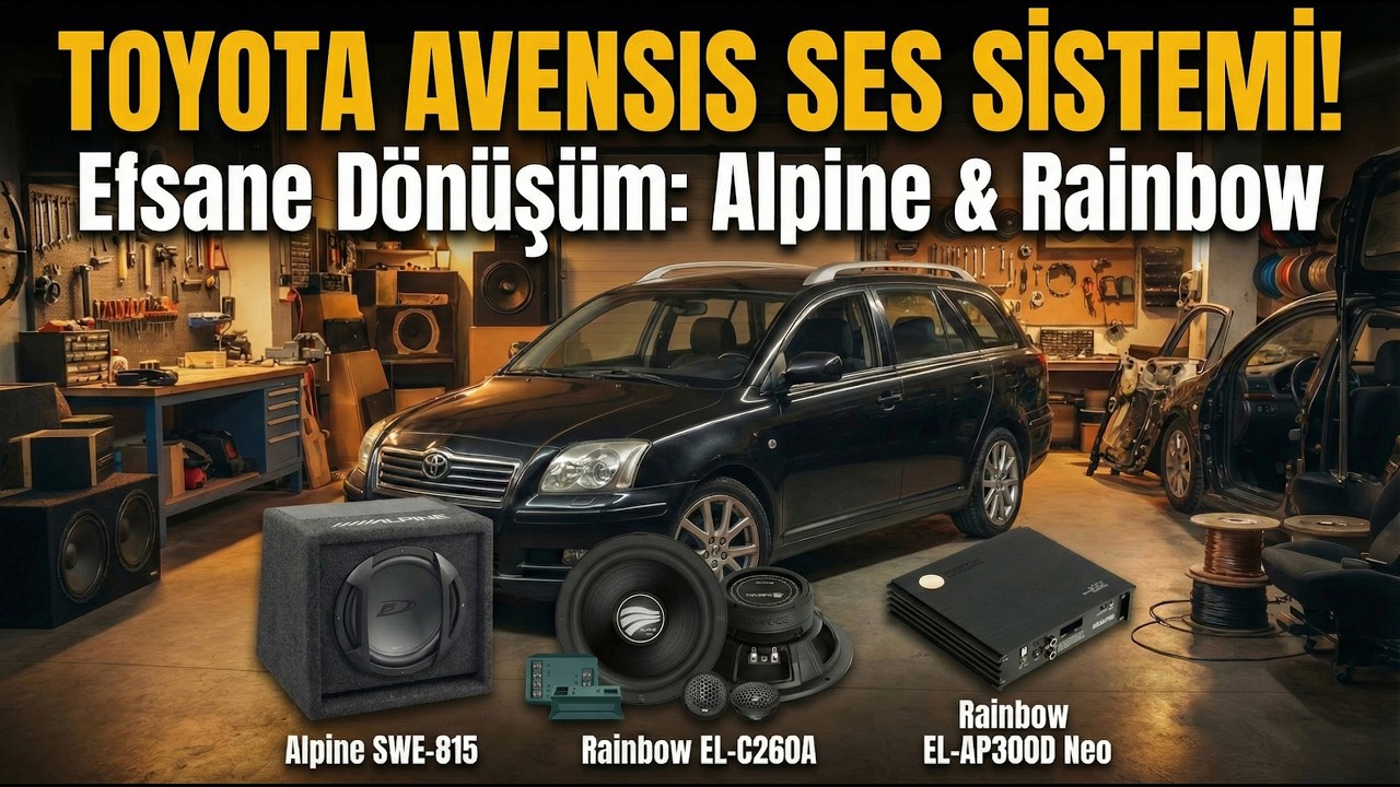 TOYOTA AVENSIS SW DSP'li SES SİSTEMİ NASIL OLDU?