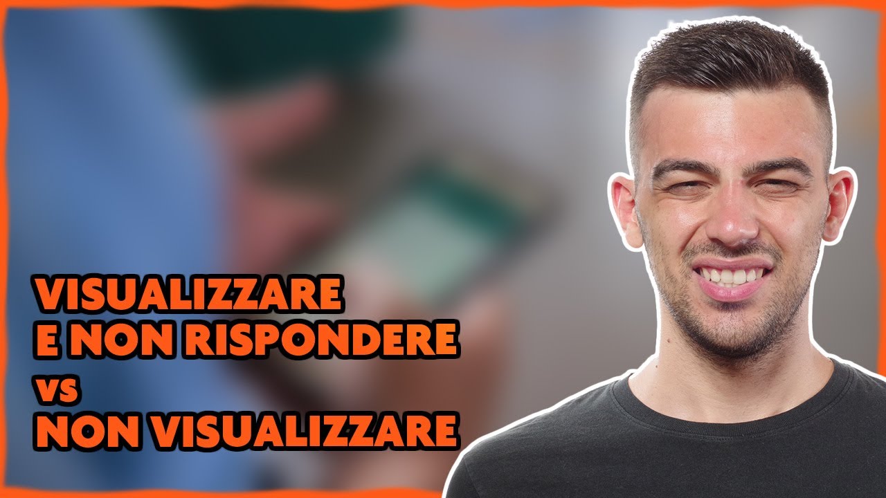 Visualizzare e Non Rispondere VS Non Visualizzare