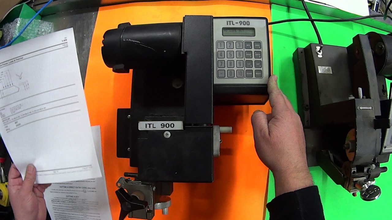 ITL900 Key Code Machine Quick start