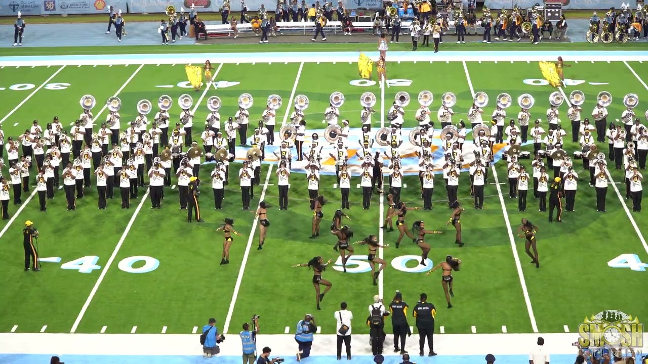 ASU Sensational Stingettes Field Show Routine @ Southern University 2025