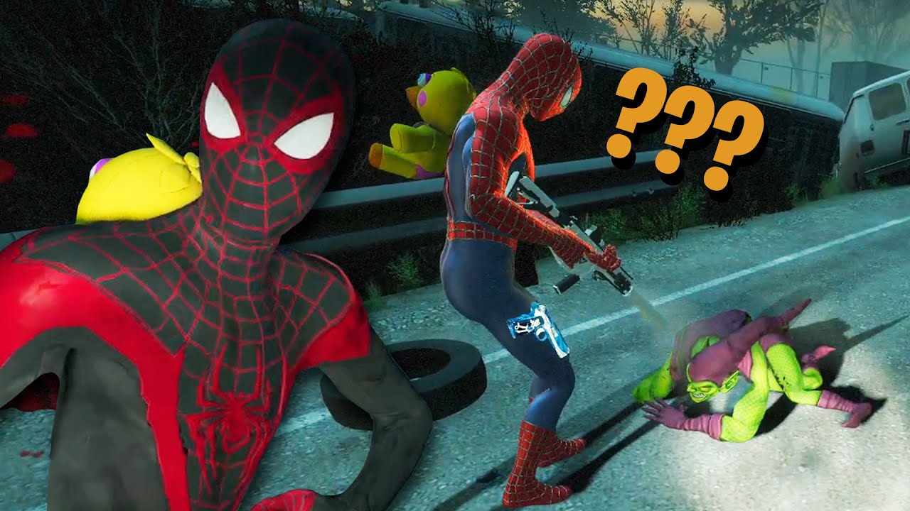 LEFT 4 DEAD con MODS de SPIDER-MAN xdd