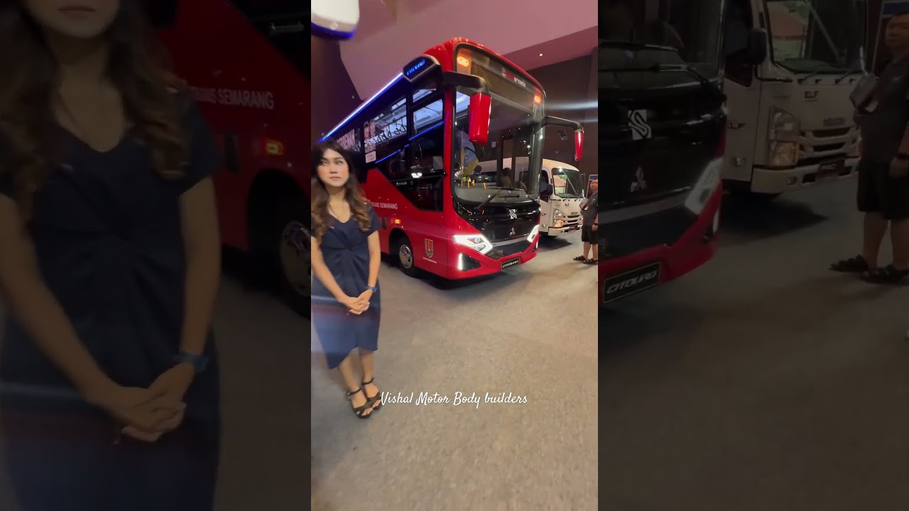 Bus world, Jakarta, Indonesia #shortvideo #automobile #tranding #ytshorts #bus #indonesia #jakarta