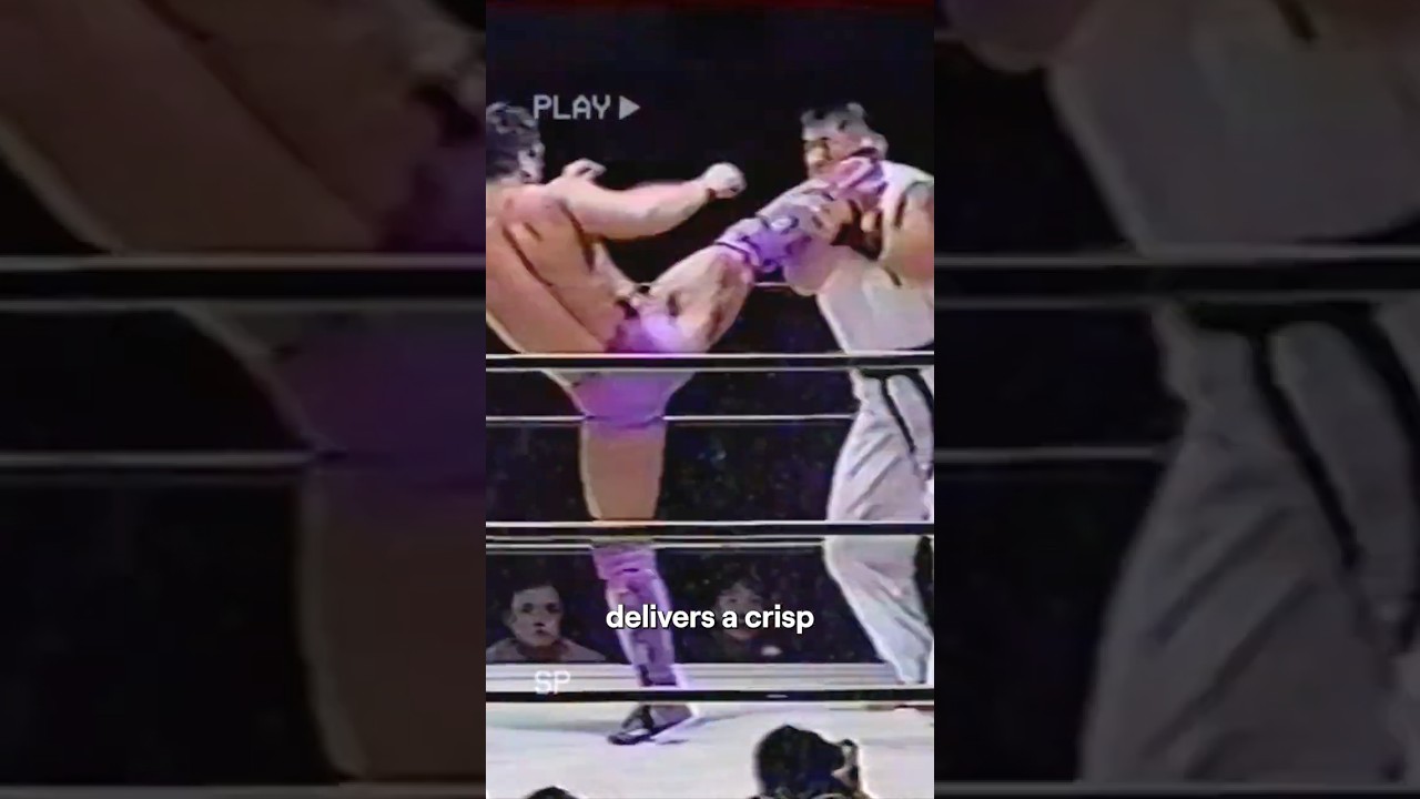 When karma catches up with a pro wrestler