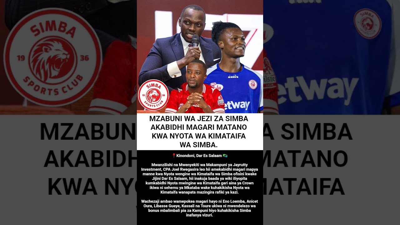 MZABUNI WA JEZI ZA SIMBA AKABIDHI MAGARI MATANO KWA NYOTA WA KIMATAIFA WA SIMBA.