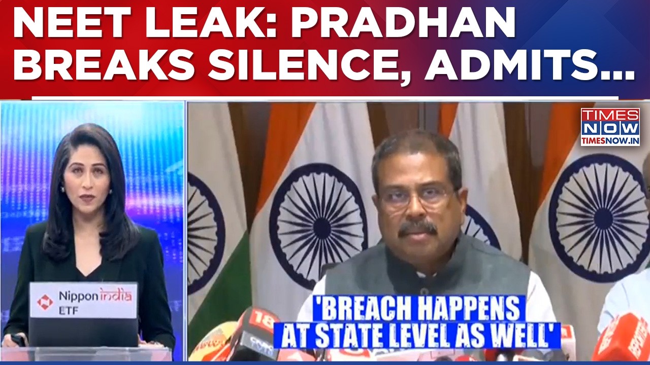 Edu Minister Pradhan Finally Breaks Silence On NEET Leak Row, Admits This... | Afternoon Dispatch