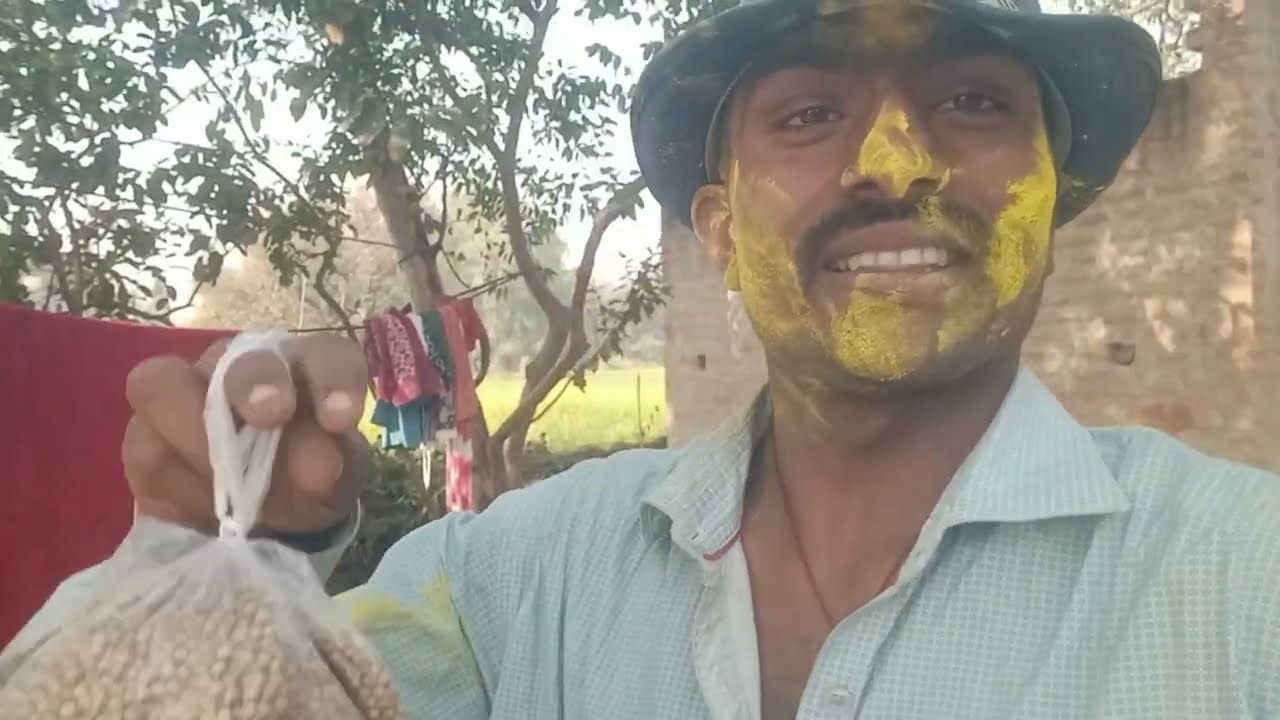 Happy Holi 🎉 | होली में ढेर सारे पकवान सब लोग मिलकर बनाएं 😍 village life vlogs #holi #vlog 