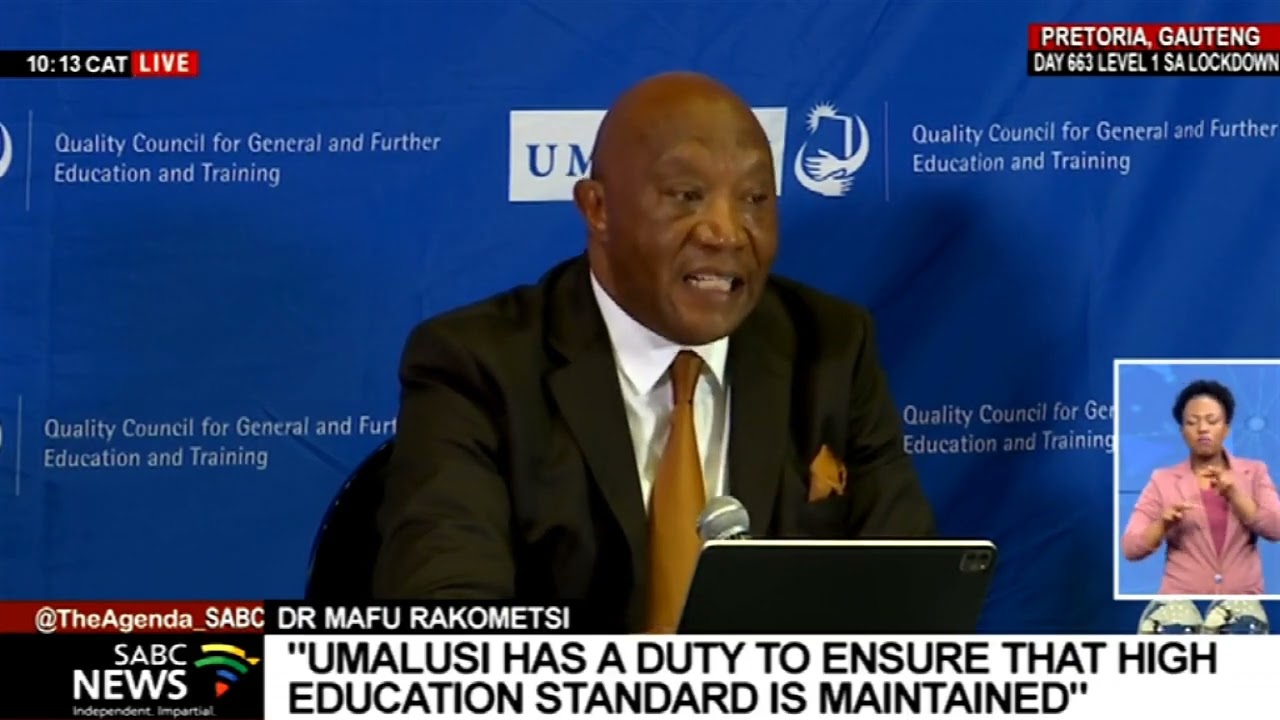 Matric 2021 | Umalusi media briefing on the approval of the release of 2021 National Exam Results