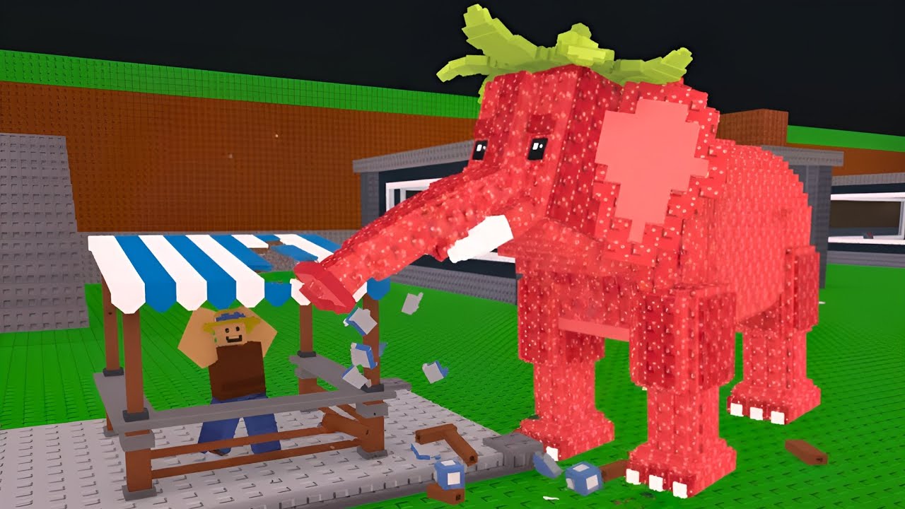 La Terrible Vérité sur le Strawberry Elephant dans Steal A Brainrot..