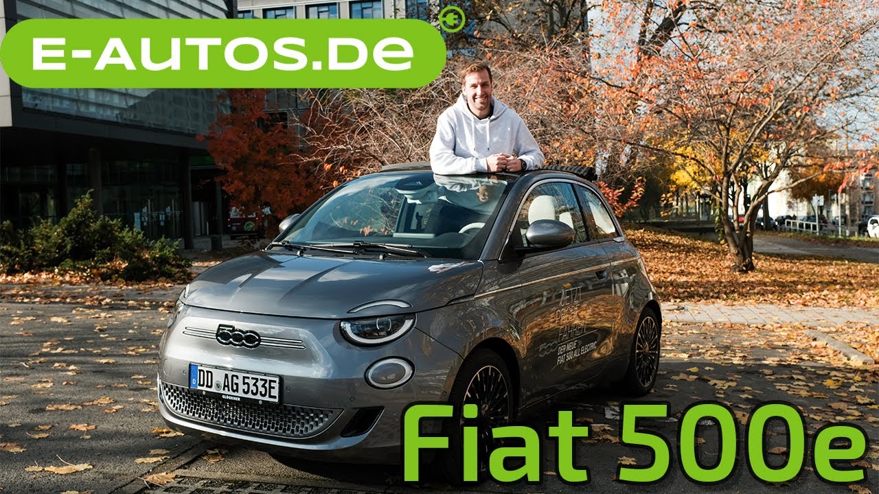 Fiat 500e im E-Autos.de-Test #6 (Review) I Cabrio & E-Auto bietet (fast) nur der Fiat