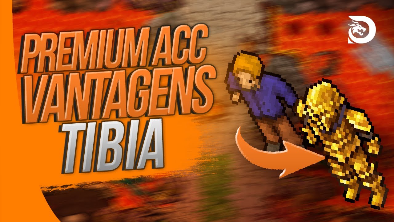 Tibia | FREE ACCOUNT contra PREMIUM ACCOUNT - Vale a pena comprar?