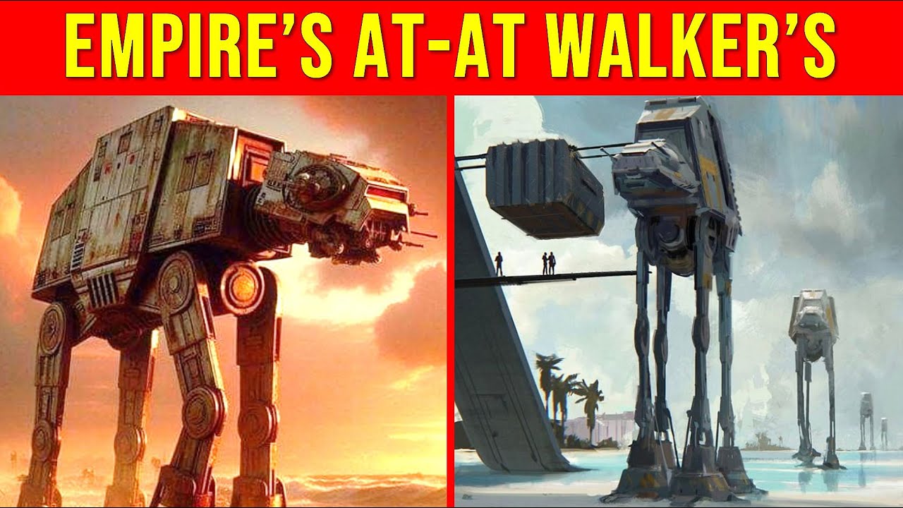 Сколько шагоходов AT-AT на самом деле построила Империя?