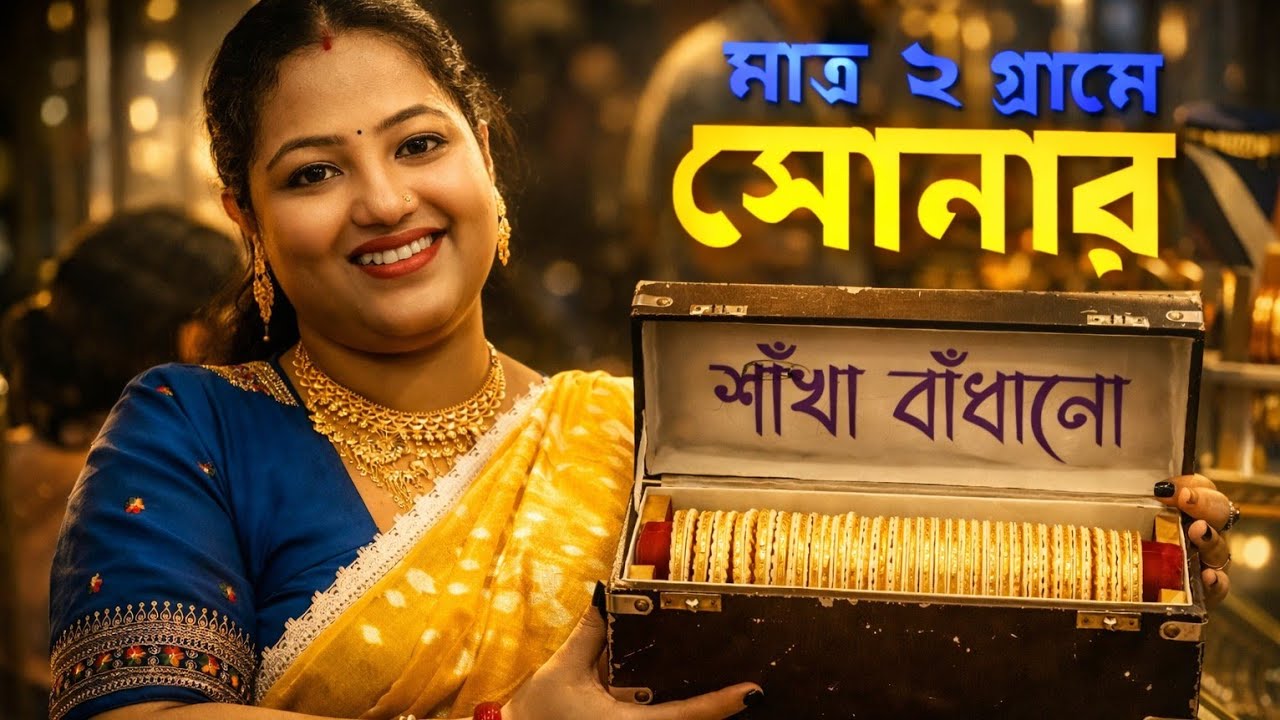 2 Gram Light weight Sakha Badhano Design With Price/ Gold Sakha Badhano New Design 2026