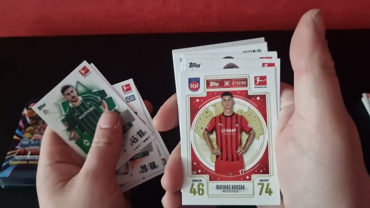 Das Beste aus 6 packs/Topps Match Attax Bundesliga 25/26