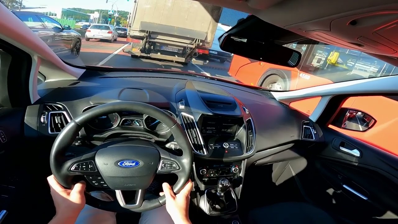 2016 Ford C-MAX II (facelift 2015) 1.5 EcoBoost 150 Hp Pov Test Drive